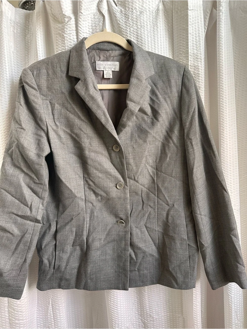 Petite Sophisticate crisp gray